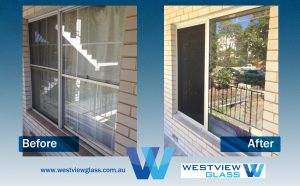 Sliding Window - Clear Ano Double Hung = Clear Anodised Slider with Invisigard - Sliding Window Installation Perth