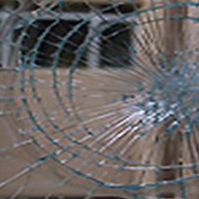 Laminated Glass - Shattered - Requiring Glass Repair in Perth