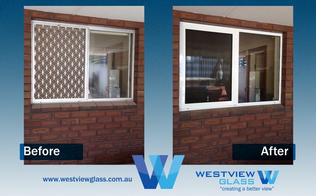 Window Replacement - Before and After - Westview Glass (Perth)